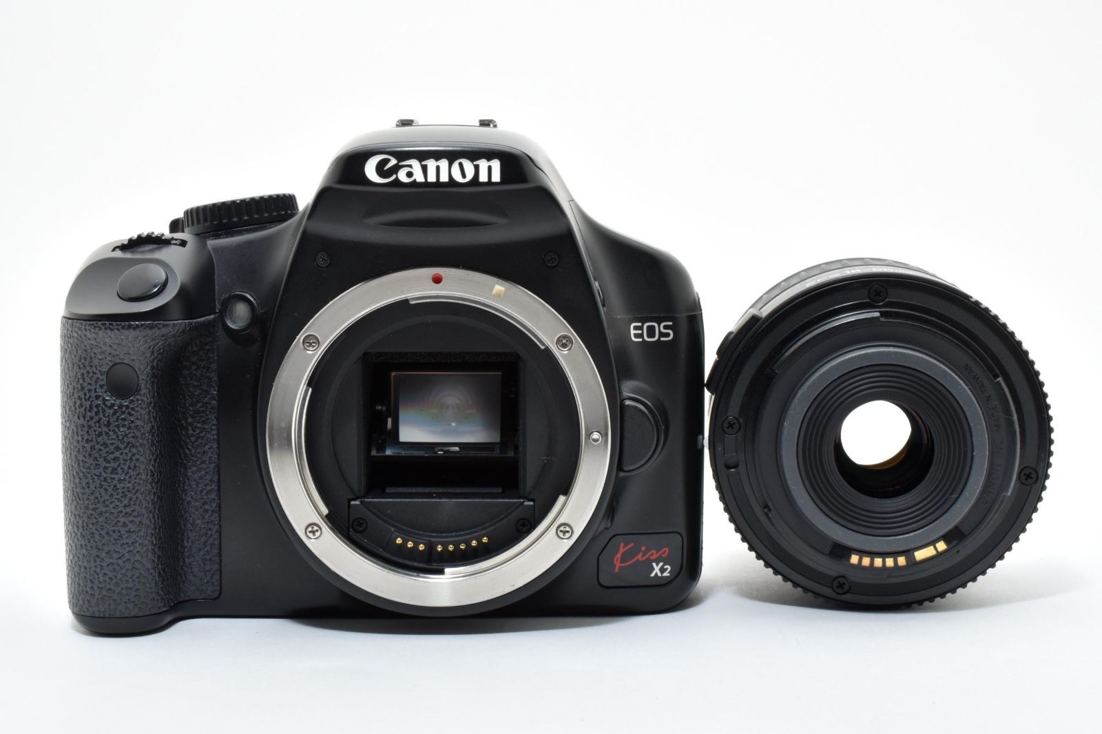 CanonキャノンEOS Kissレンズ２つセット付き一眼レフフィルムカメラ Amazon | Canon デジタル一眼レフカメラ EOS Kiss デジタル X ダブル