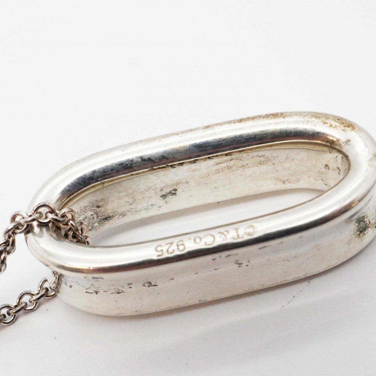 ☆SALE【6jcb0994-k】ティファニー ネックレス オーバルループ