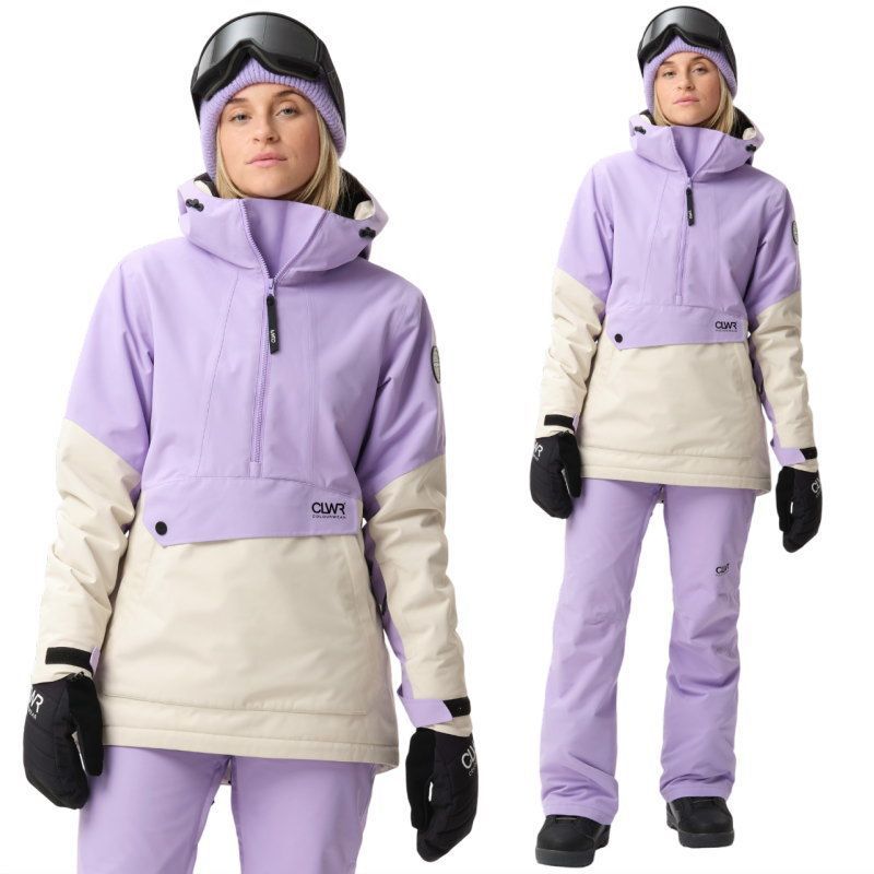 ☆ 25-26 CLWR HOMAGE ANORAK JACKET ｶﾗｰ:PURPLE カラーウェア スノボ