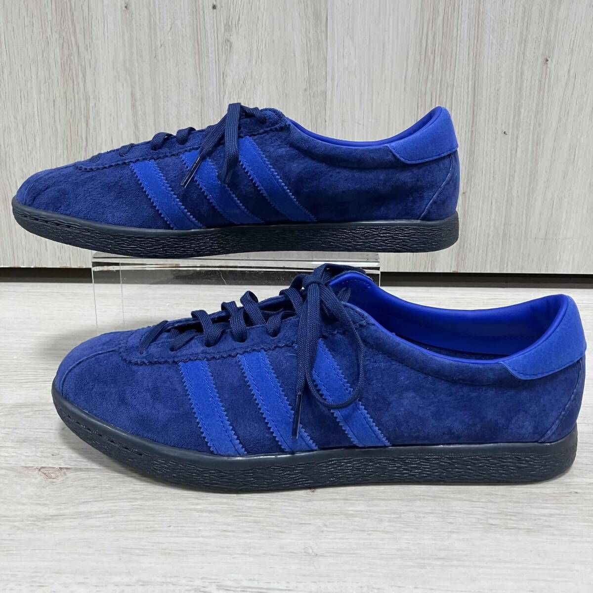 adidas/スニーカー／青 TAHITI アディダス タヒチ マリン 濃紺 