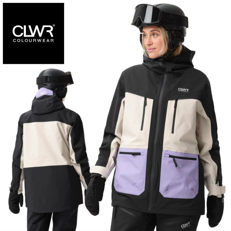 ☆ 25-26 CLWR TRANSFER JACKET ｶﾗｰ:BLACK カラーウェア スノボウェア
