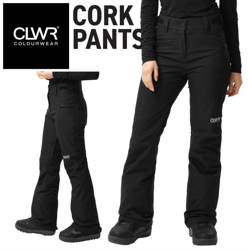 ☆ 25-26 CLWR CORK PANTS ｶﾗｰ:BLACK カラーウェア スノボウェア