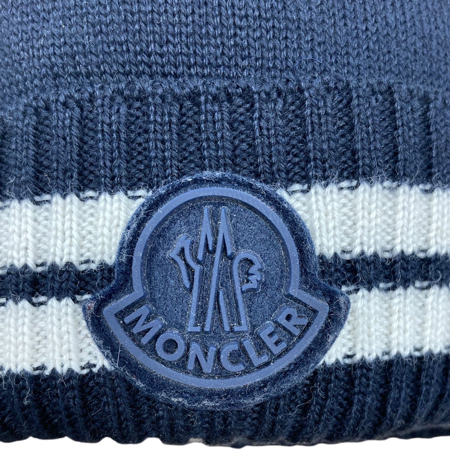 モンクレール 楽天市場】MONCLER MONCLER☺︎︎︎︎ニット帽 HAT ニット ビーニー ニット帽 帽子