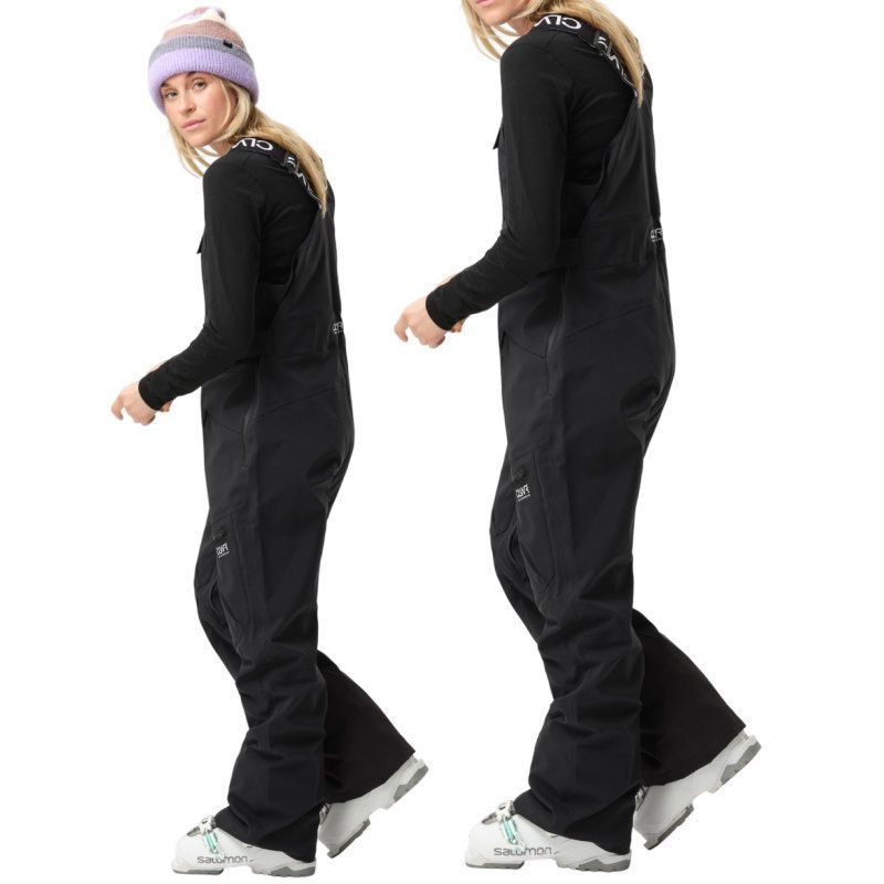 ☆ 25-26 CLWR TRANSFER BIB PANTS ｶﾗｰ:BLACK カラーウェア スノボ