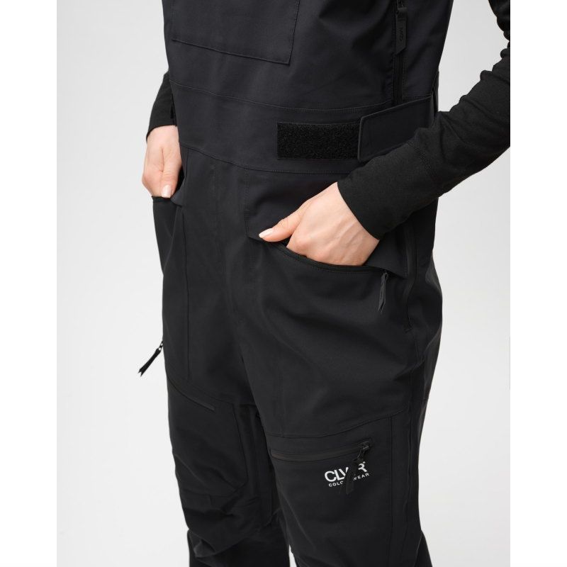 ☆ 25-26 CLWR TRANSFER BIB PANTS ｶﾗｰ:BLACK カラーウェア スノボ