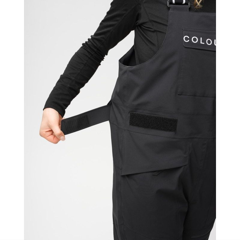 ☆ 25-26 CLWR TRANSFER BIB PANTS ｶﾗｰ:BLACK カラーウェア スノボ