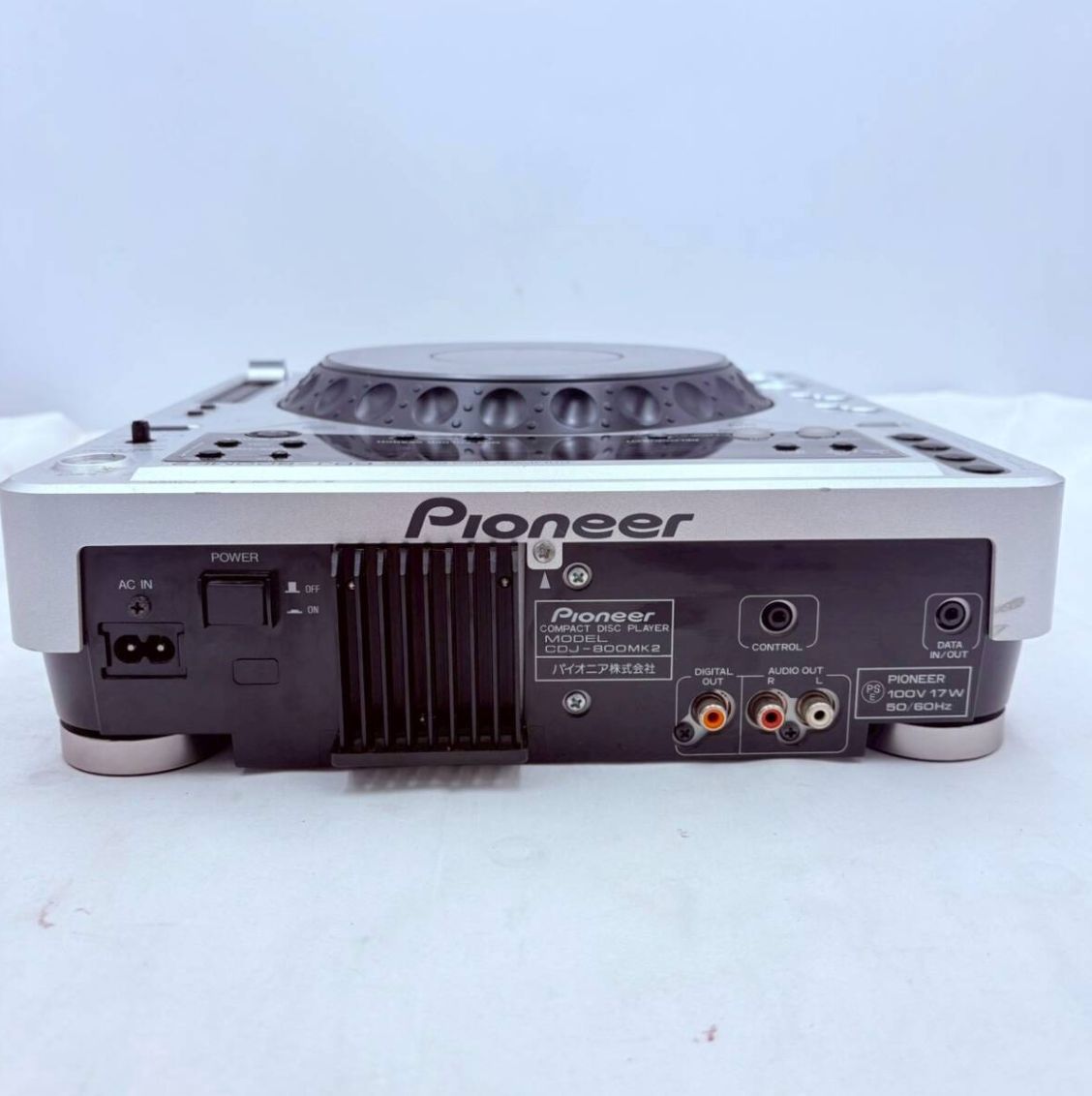 ❗️✨名機CDJ✨❗️】Pioneer CDJ-800MK2 2008年製 MP3対応 プロDJ用