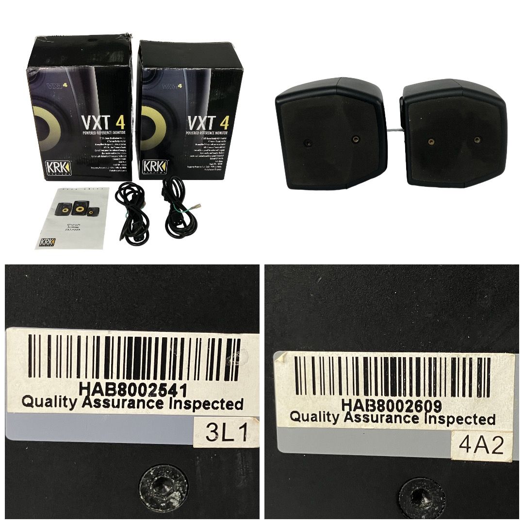 KRK SYSTEMS VXT4 モニタースピーカー ペア 中古 Y11153359 - メルカリ
