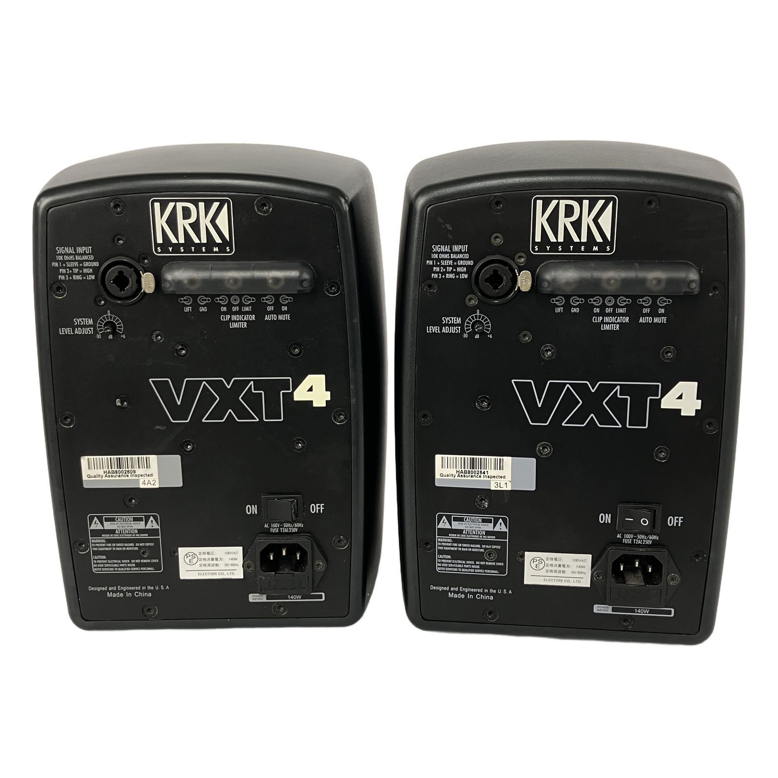 KRK SYSTEMS VXT4 モニタースピーカー ペア 中古 Y11153359 - メルカリ