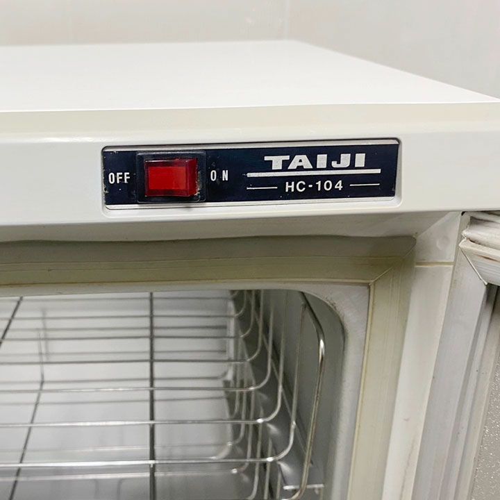 タイジ ホットキャビ HC-104 横開扉タイプ 容量36L 3段 中古 おしぼり