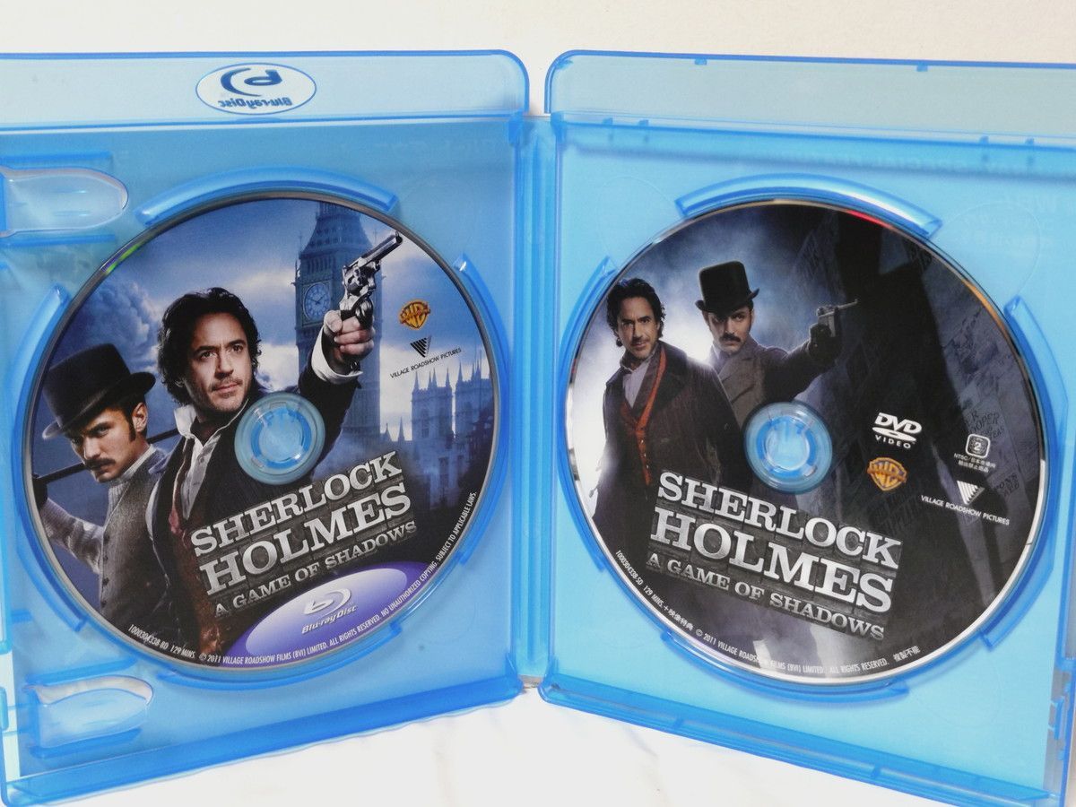 シャーロック•ホームズ★DVDBOX 1＆2 セット販売 シャーロック・ホームズ 1＆2 ブルーレイ・ツインパック Blu