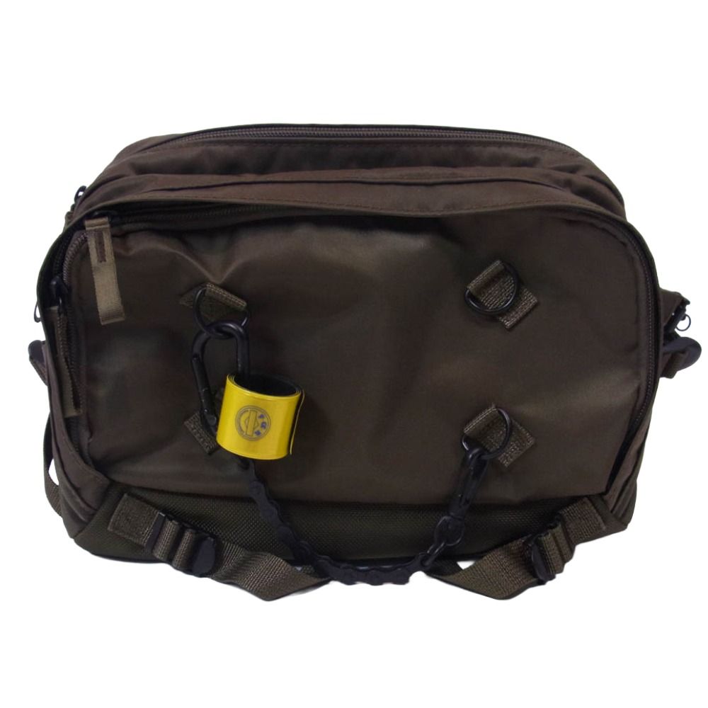 PORTER ポーター 997-26858 POTR ピー・オー・ティー・アール RIDE WAIST BAG ライド ウエストバッグ キーチェン アームリフレクター付 モスグリーン系【中古】