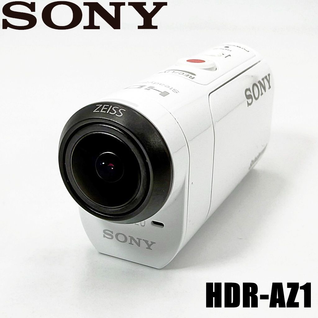 【美品】ソニー SONY HDR-AZ1 デジタルHDビデオカメラレコーダー アクションカム ミニウェアラブルカメラ 中古