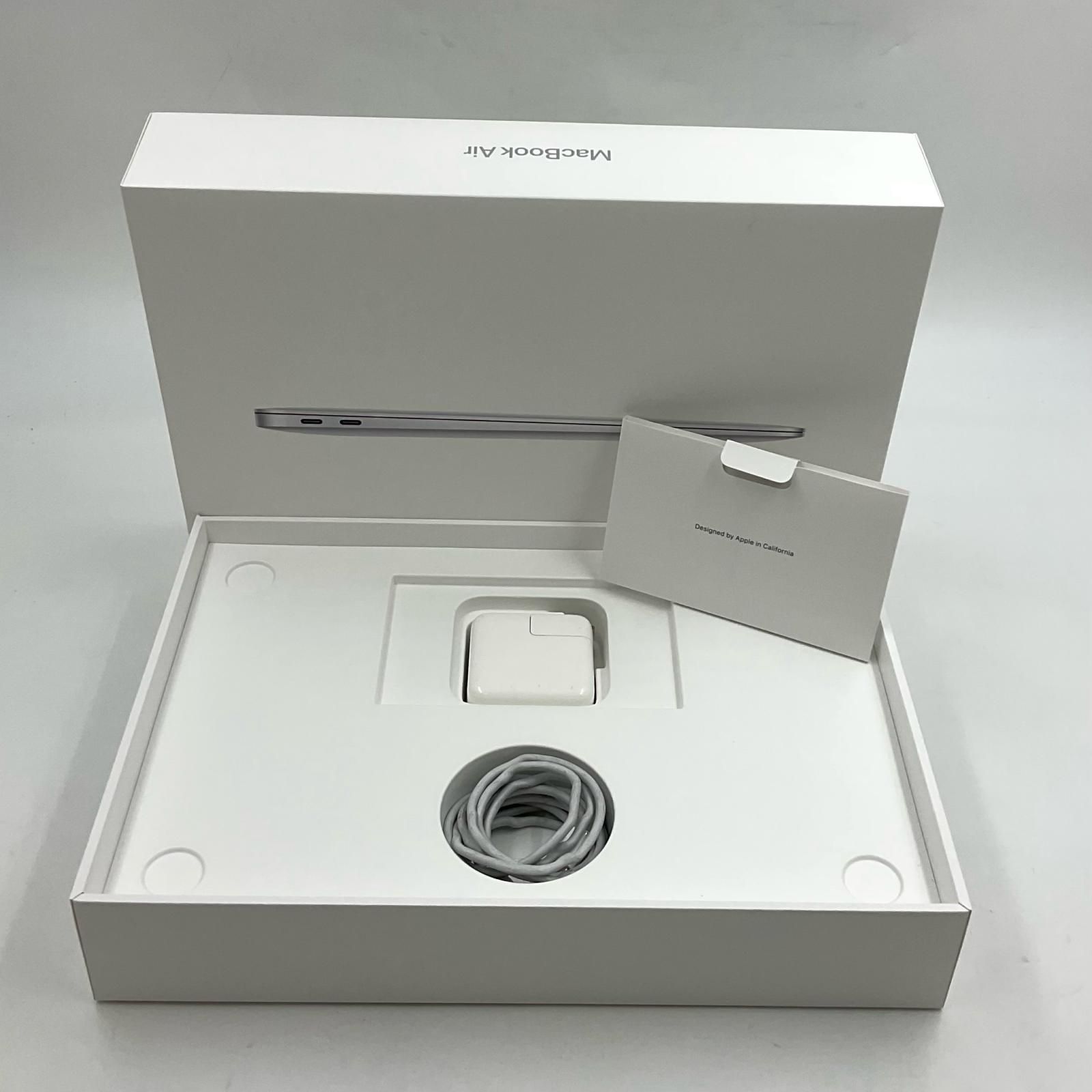 美品 箱有 Apple MacBook Air M1 シルバー US配列 本体 美品】MacBook Air M1 16GB 256GB シルバー 90% - メルカリ