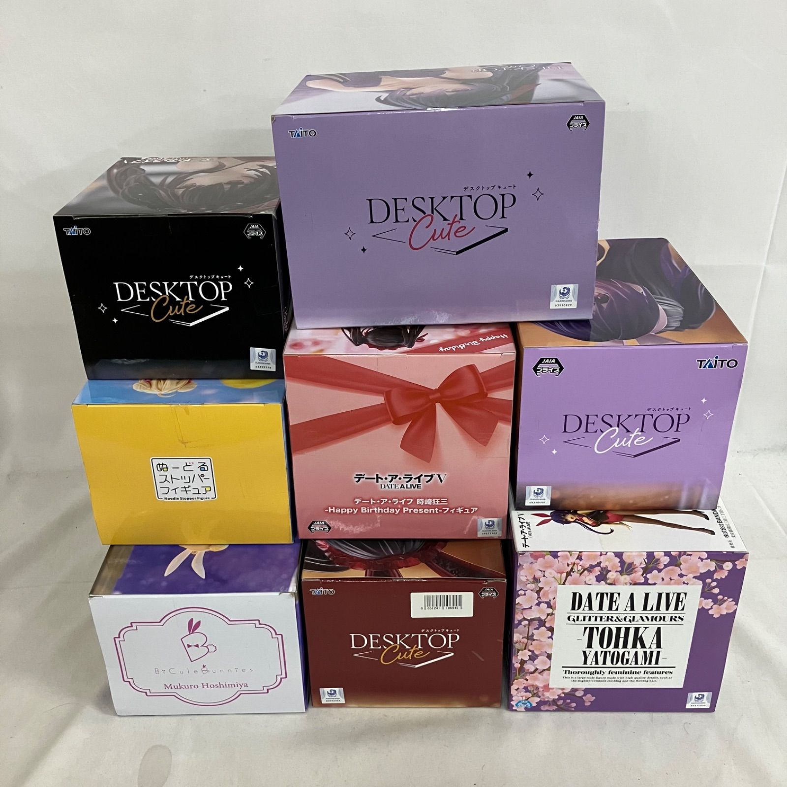 Desktop Cute フィギュア　48個セット 未開封 デート・ア・ライブⅤ Desktop Cute 他 時崎狂三 夜刀神十香