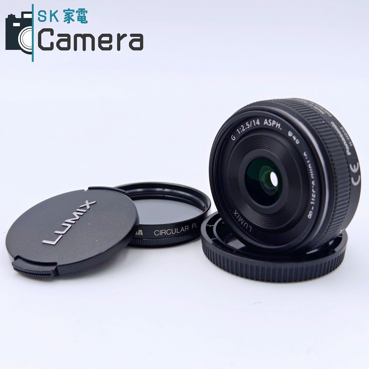 【中古】Panasonic パナソニック LUMIX G 14mm f/2.5 ASPH. H-H014 中古】パナソニック LUMIX G 14mm/F2.5 ASPH [H-H014]｜｜カメラの