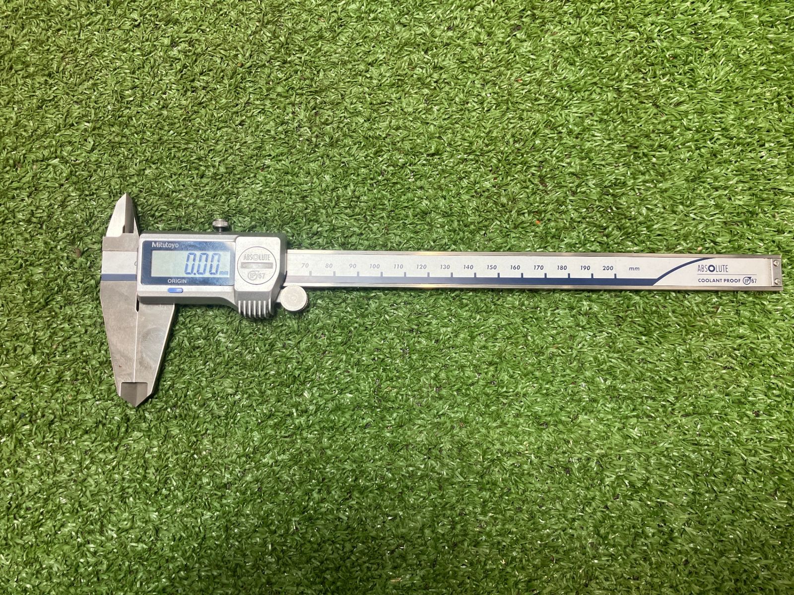 中古品】【0936】ミツトヨ(mitutoyo) ABS クーラントプルーフキャリパ 