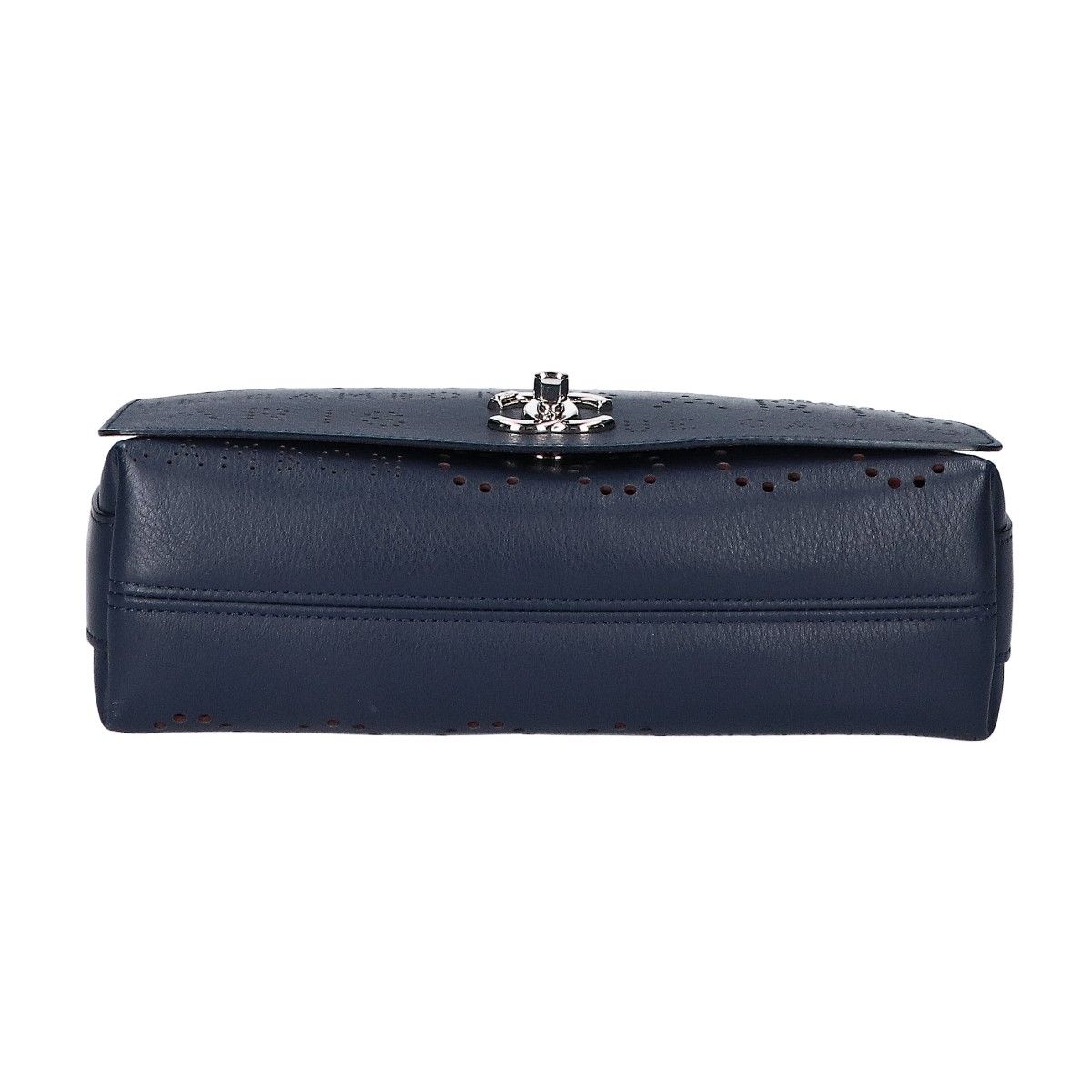 CHANEL シャネル  A50299 27番 ﾊﾟﾝﾁﾝｸﾞﾛｺﾞ ｼﾝｸﾞﾙﾌﾗｯﾌﾟﾁｪｰﾝﾊﾞｯｸﾞ ﾈｲﾋﾞｰ - CHANEL - CHANEL シャネル A50299 27番 ﾊﾟﾝﾁﾝｸﾞﾛｺﾞ ｼﾝｸﾞﾙﾌﾗｯﾌﾟﾁｪｰﾝ