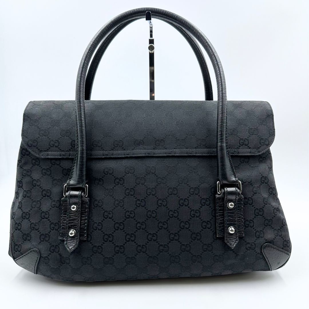 美品】Gucci GGキャンバス ホースビット ハンドバッグ - メルカリ