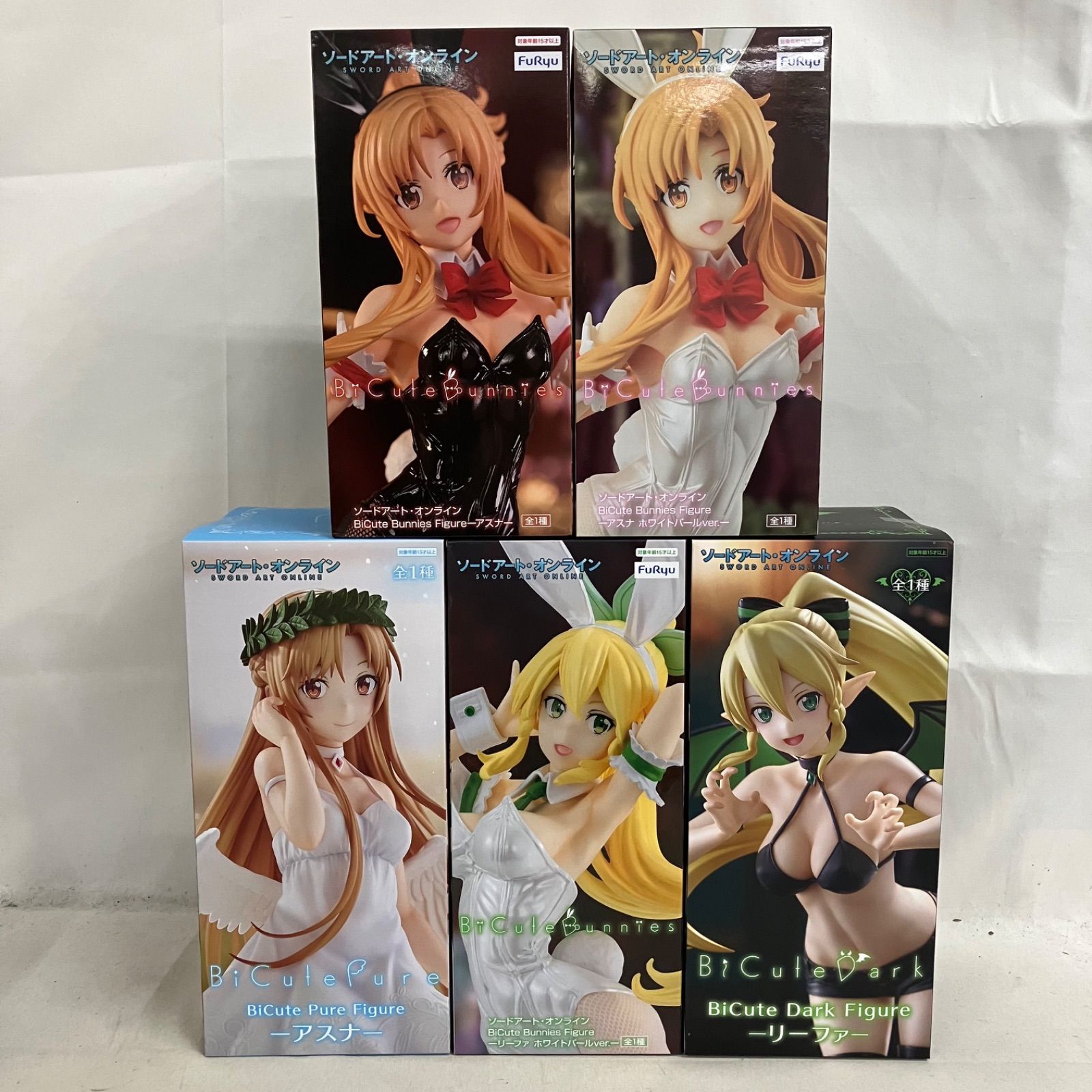 未開封 ソードアート・オンライン BiCute Dark Figure リーファ 他