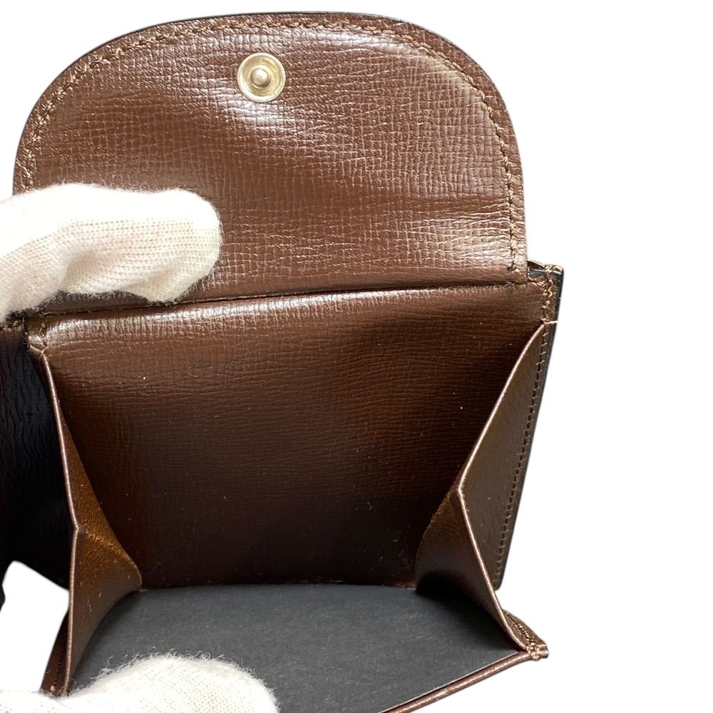 美品 ヴァレクストラ 二つ折り財布 財布 折財布 小銭入れ付き レザー