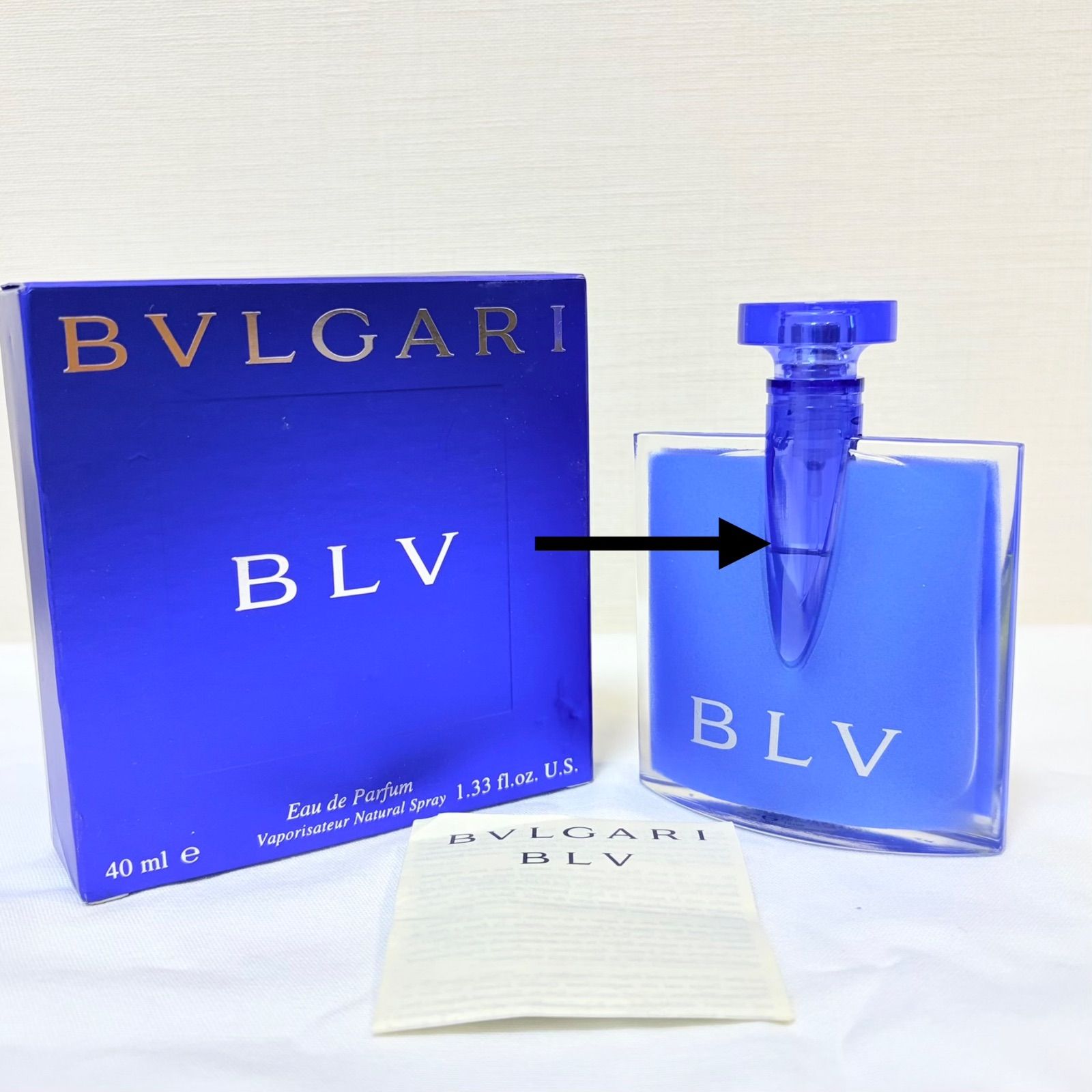 香水 BVLGARI BLV eau de parfum ブルガリ ブルー オードパルファム