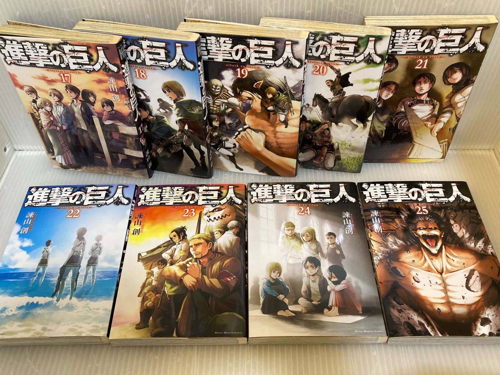 進撃の巨人 1-34巻 全巻セット 完結 - メルカリ