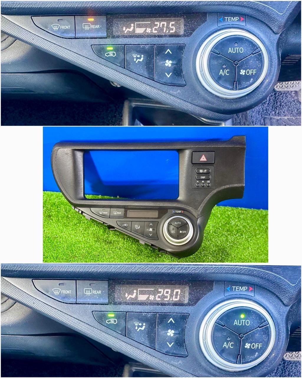 トヨタ純正 NHP10 アクア オーディオパネル センターパネル パワー 