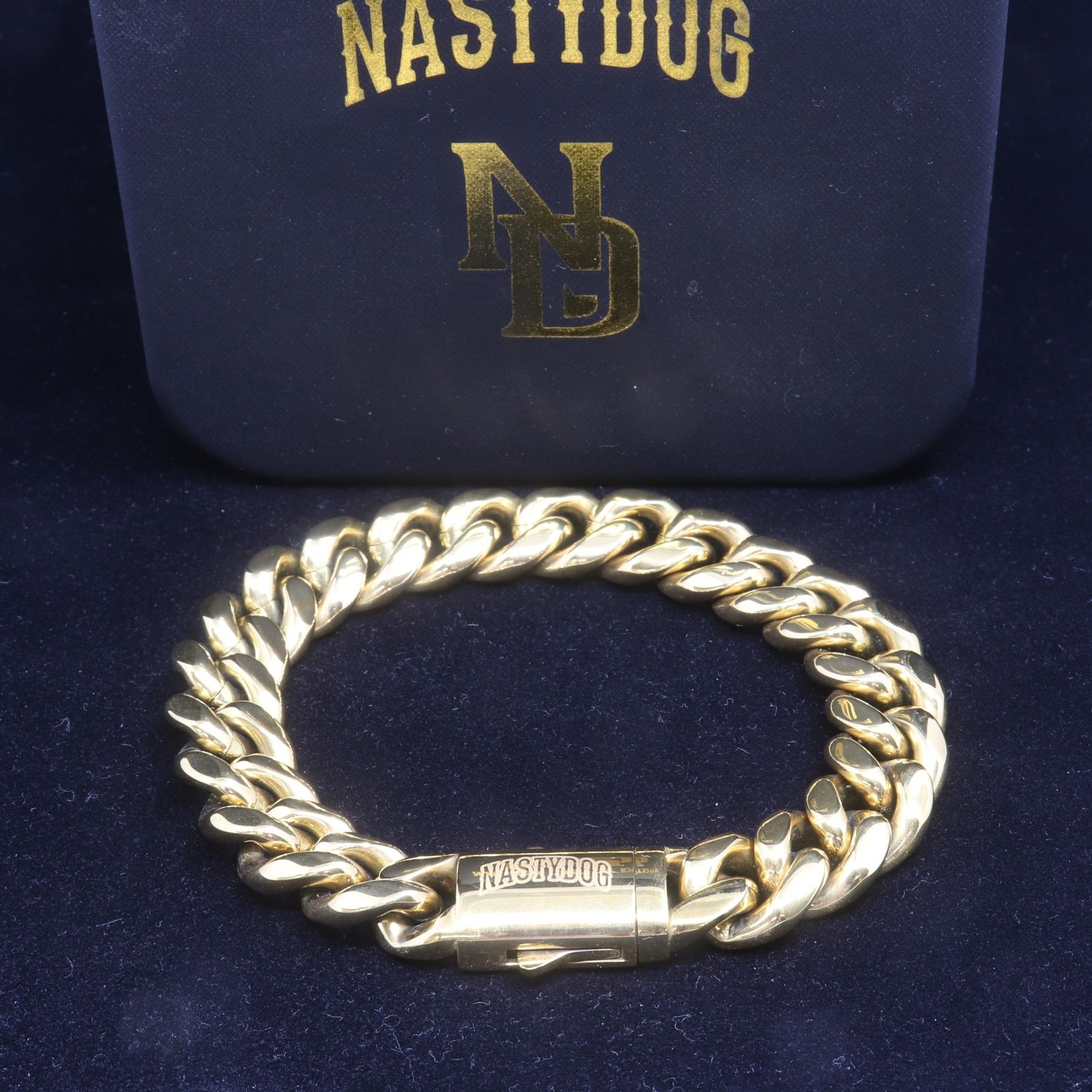 ITXZ8ZSBC0SY NASTYDOG ナスティードッグ ゴールドカラー ブレスレット