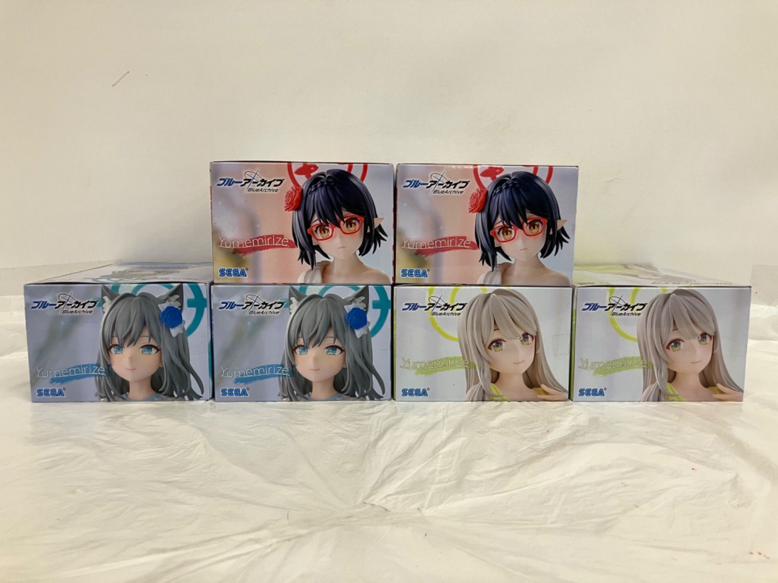 未開封 ブルーアーカイブ Yumemirizeフィギュア アヤネ シロコ ノノミ