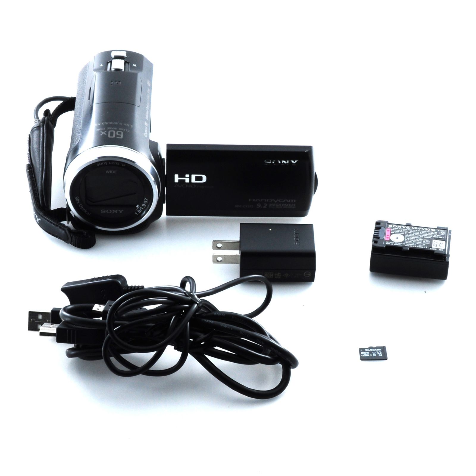 misa　Sony HDR-CX675ビデオカメラ 本体 格安レンタル] SONY ビデオカメラ HDR-CX675 初心者セット(本体＋三脚