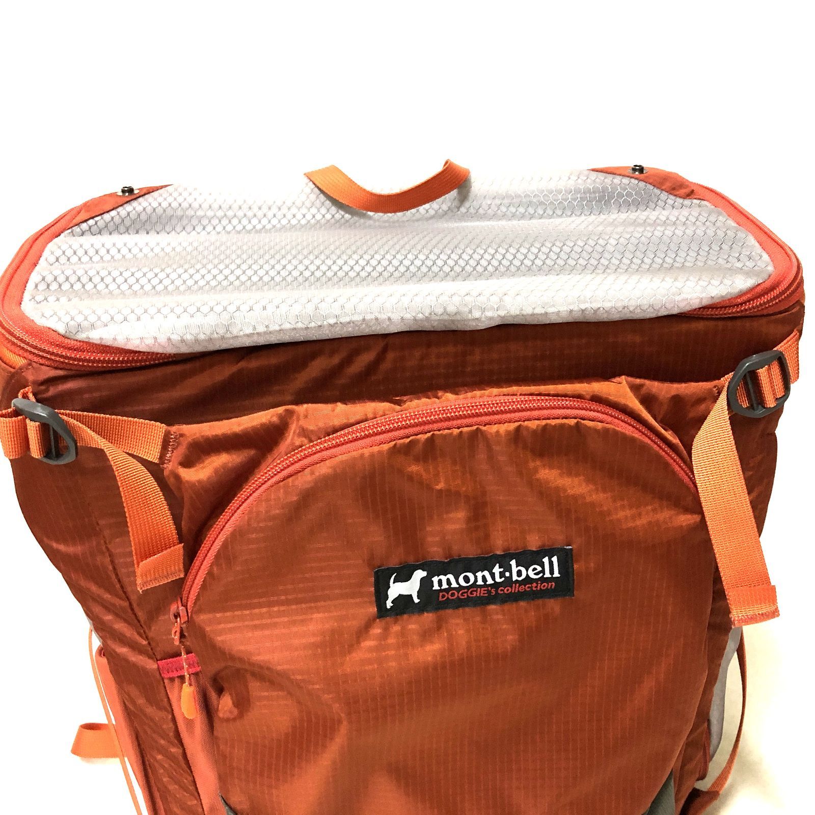 mont-bell ドッグキャリング パック オレンジ色 ドッグキャリング パック M｜モンベル