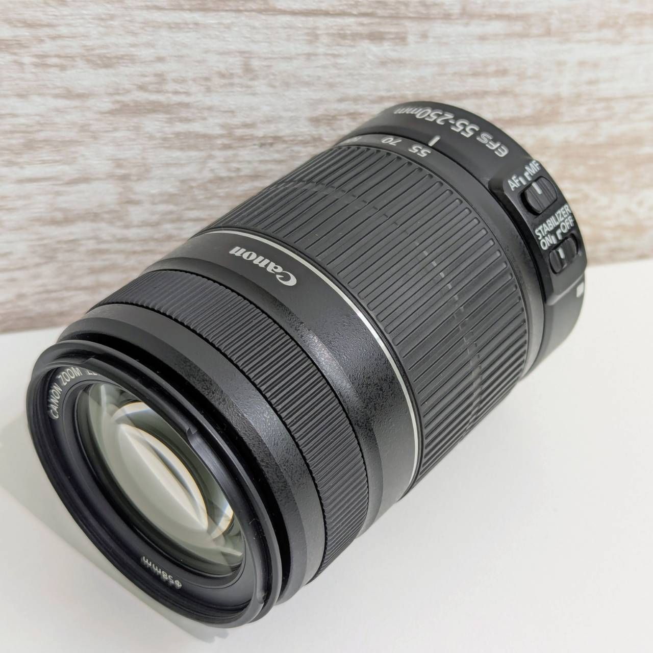 錦】Canon キヤノンAPS-C用 手振れ補正機能付き望遠ズームレンズ EF-S