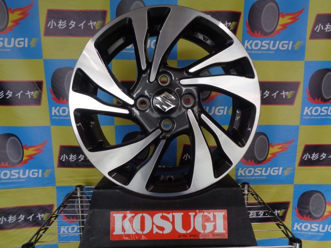ソリオ　バンディット　スズキ 15インチホイール シルバー/ブラック　４本セット マルカサービス アルミホイール ソリオ/ソリオバンディット 【15×4.5J