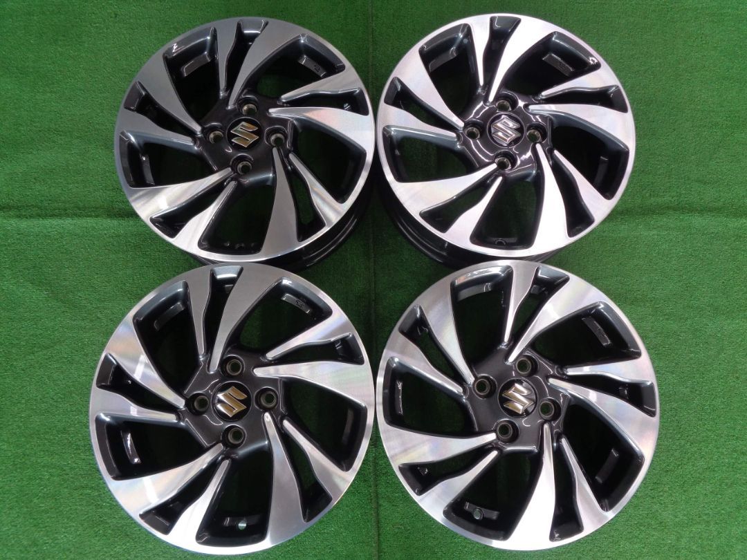 スズキ ソリオバンディット 純正 15インチ 中古ホイール 4本セット 5J