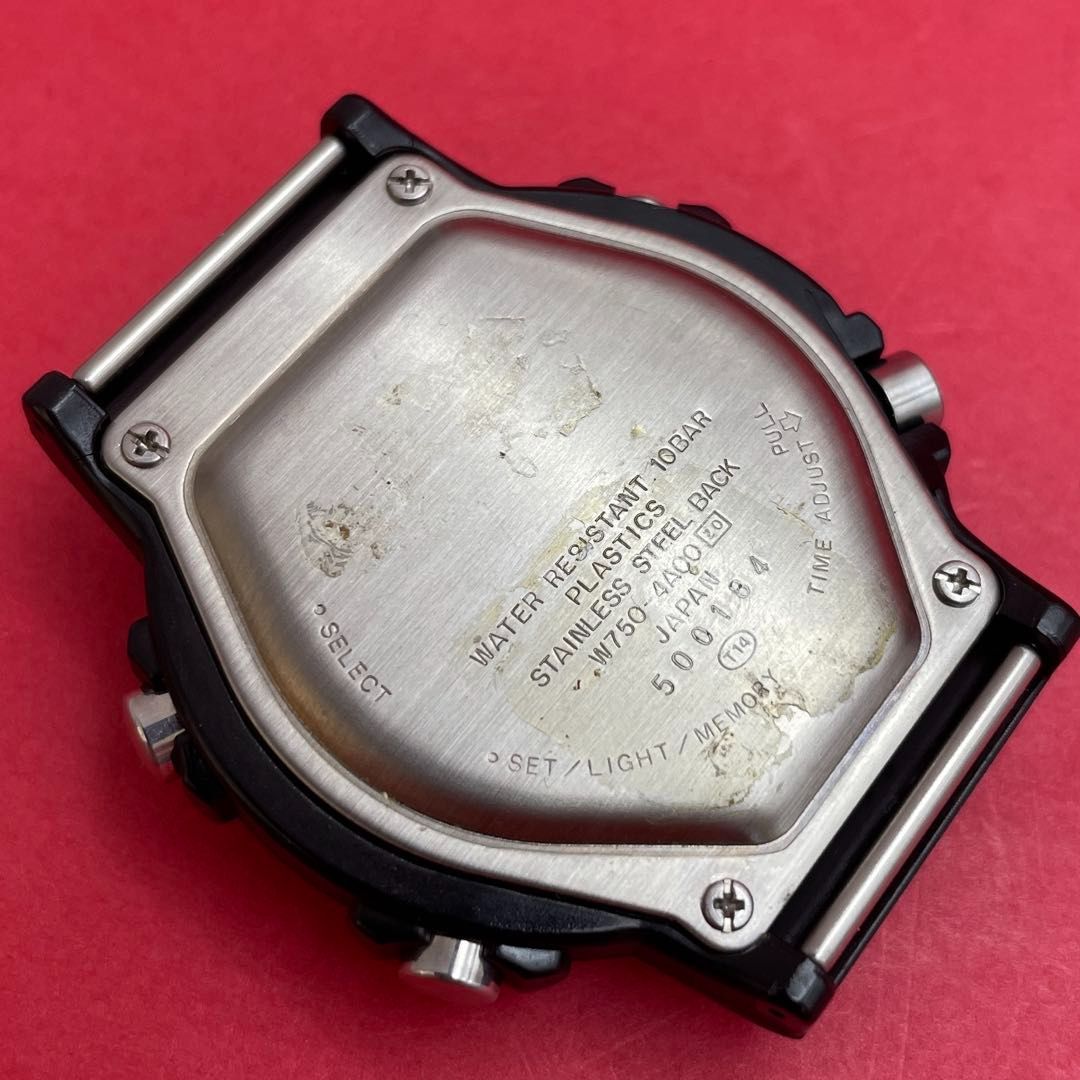 ALBA ツインセンサー W750-4A00 フェイスのみ 気圧計/高度計/温度計 QZ