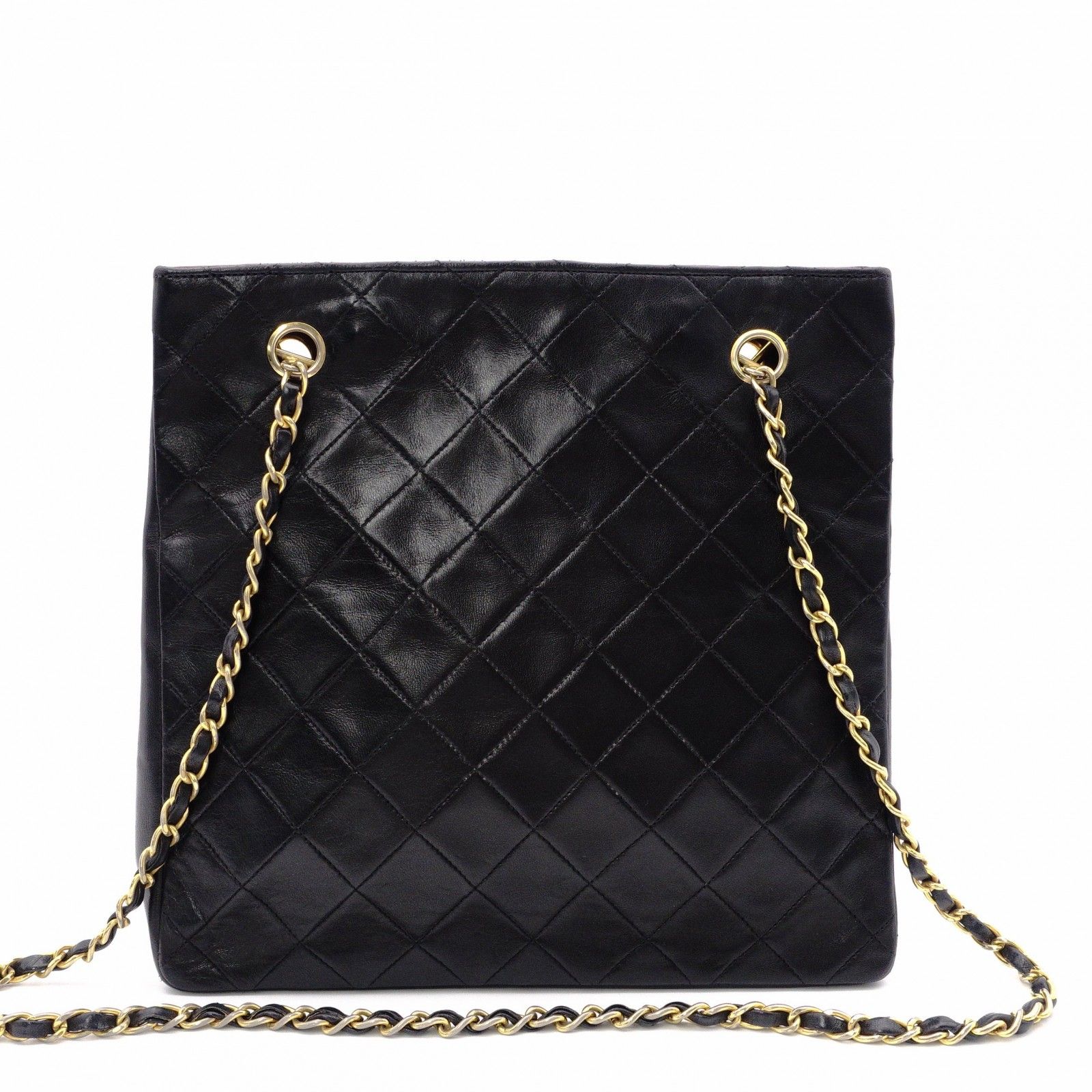 CHANEL シャネル ヴィンテージ マトラッセ ショルダーバッグ レザー