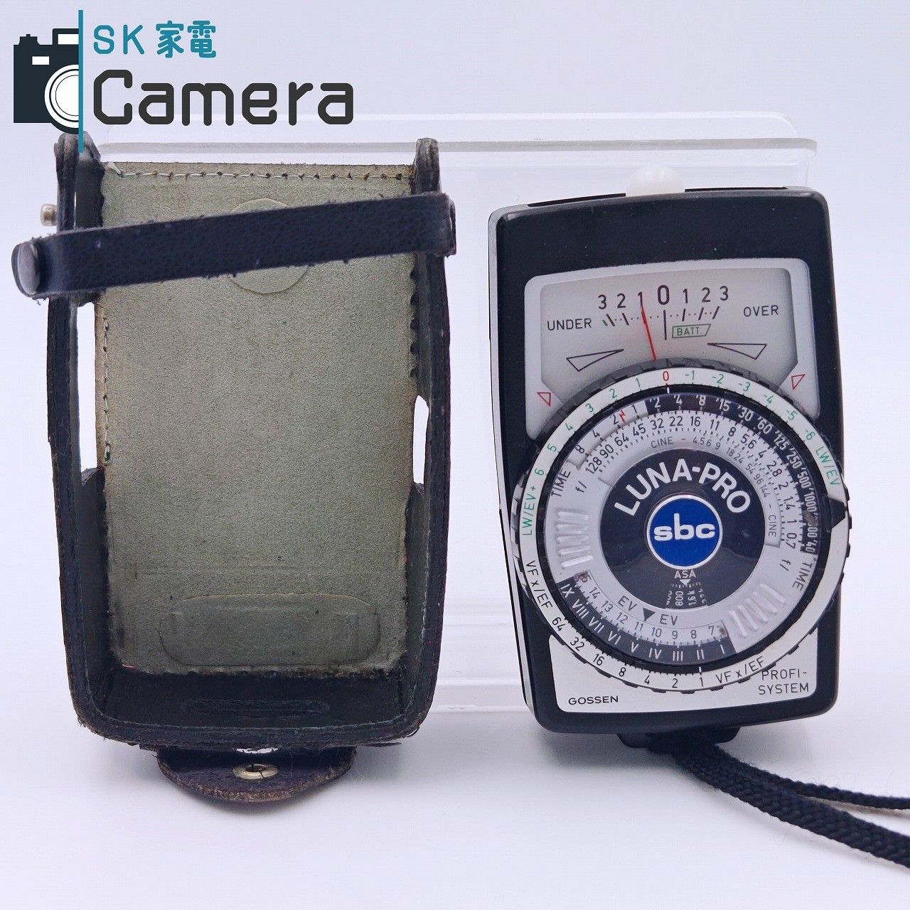 西ドイツ製 GOSSEN LUNA-pro 露出計 中古品 中古】 GOSSEN LUNA-PRO PROFI-SYSTEM 露出計 - メルカリ