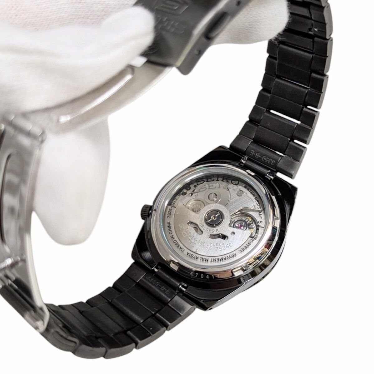 未使用品 SEIKO セイコー 5 セイコーファイブ 自動巻き 腕時計 
