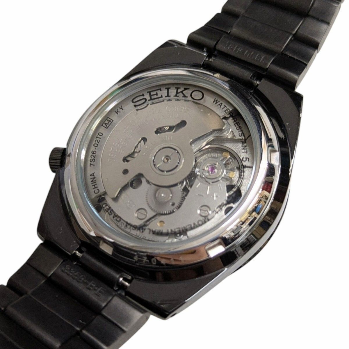 未使用品 SEIKO セイコー 5 セイコーファイブ 自動巻き 腕時計 