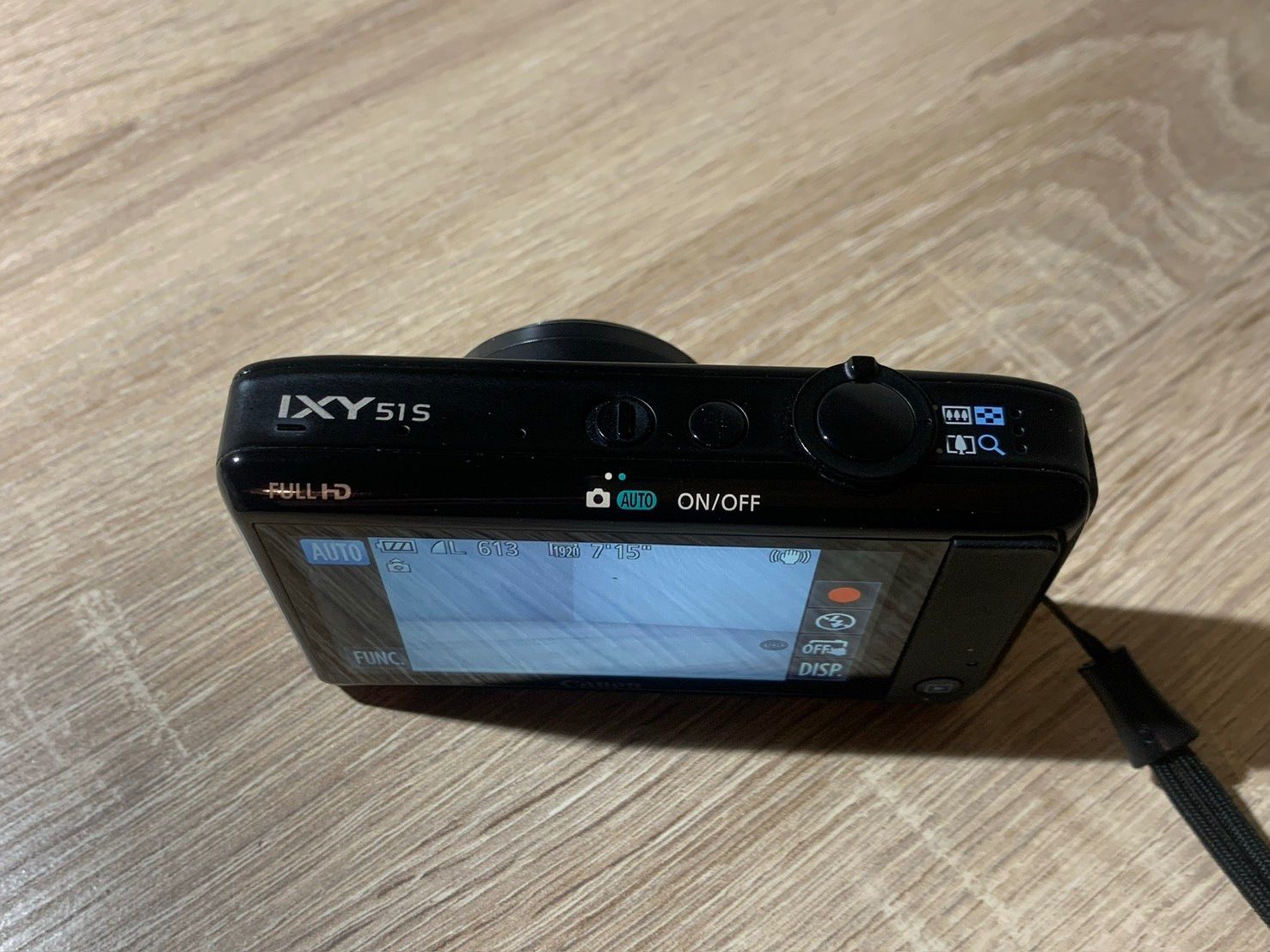 Canon IXY 51S ブラック コンパクトデジカメ 動作品 IXY 【中古】Canon キヤノン 51S ブラック コンパクトデジタルカメラ