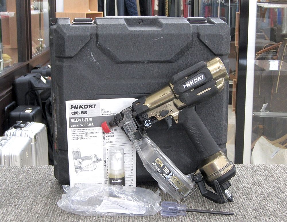 HiKOKI ハイコーキ WF3HS 高圧ねじ打機 木下地専用 使用ねじ長さ25~32mm DTSNねじ対応
