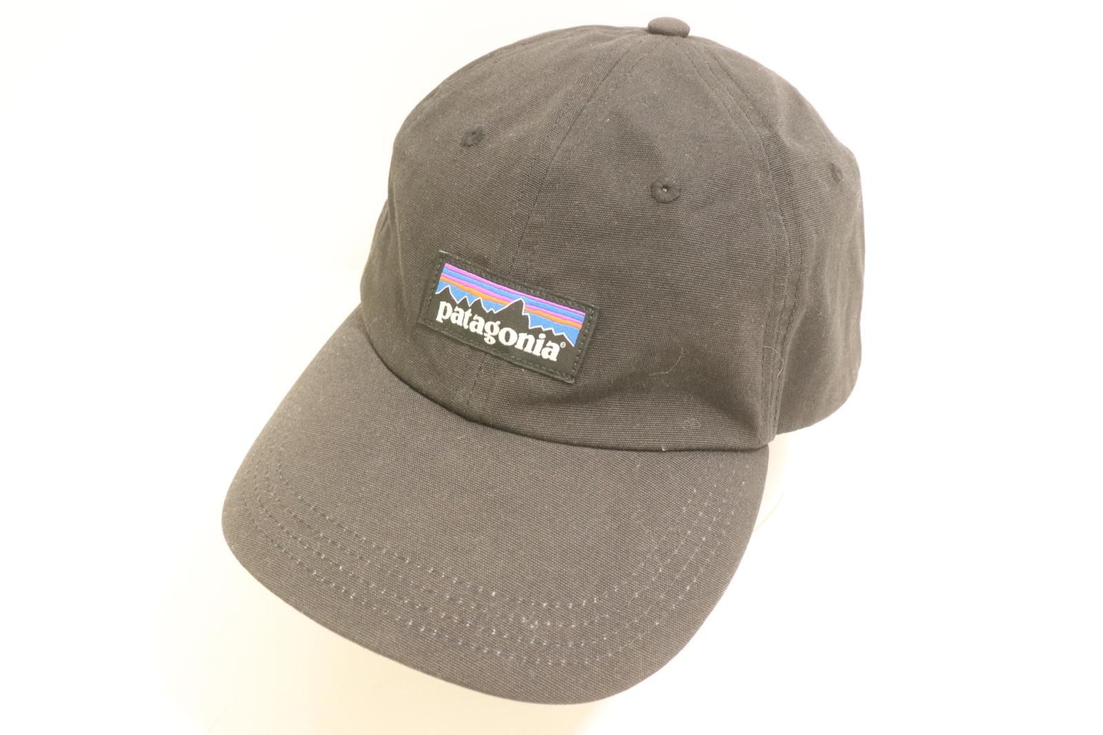 送料込 Patagonia Oval Logo コーデュロイ キャップ ブラック Corduroy Cap(ALL OLGB/95オーバルロゴインクブラック): Patagonia