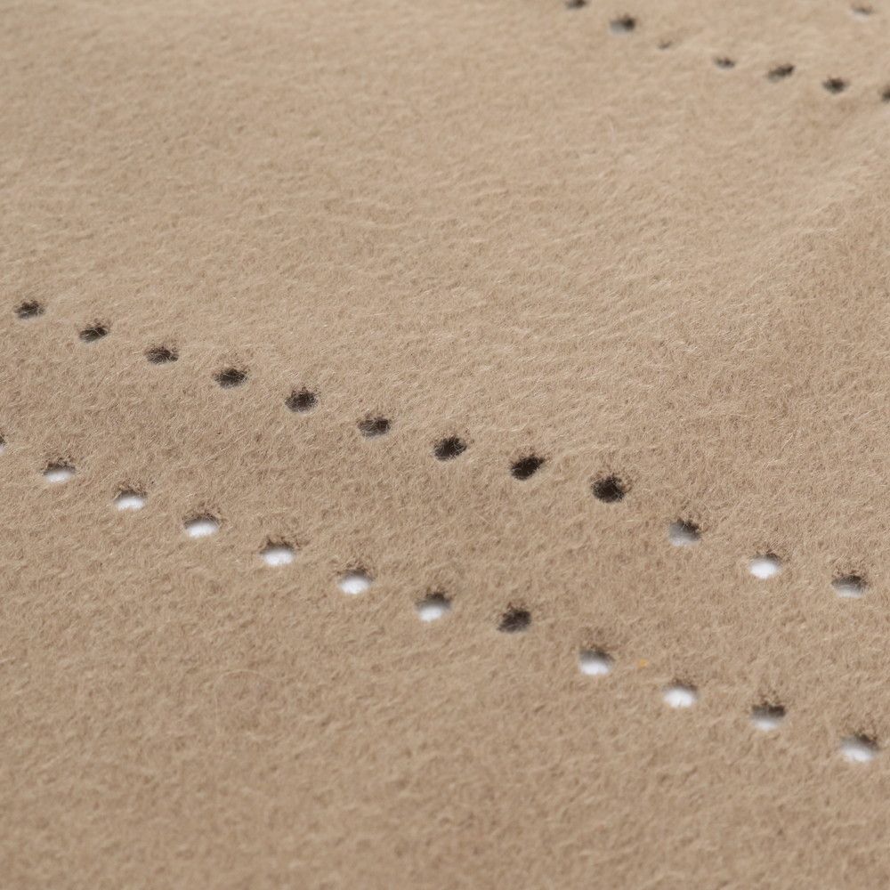 極美品 ルイヴィトン タグ付 エシャルプ LV ペルフォ カシミヤ 100％ フリンジ マフラー ベージュ レディース EWE DT61-2 極美品 ルイヴィトン タグ付 エシャルプ LV ペルフォ カシミヤ 100