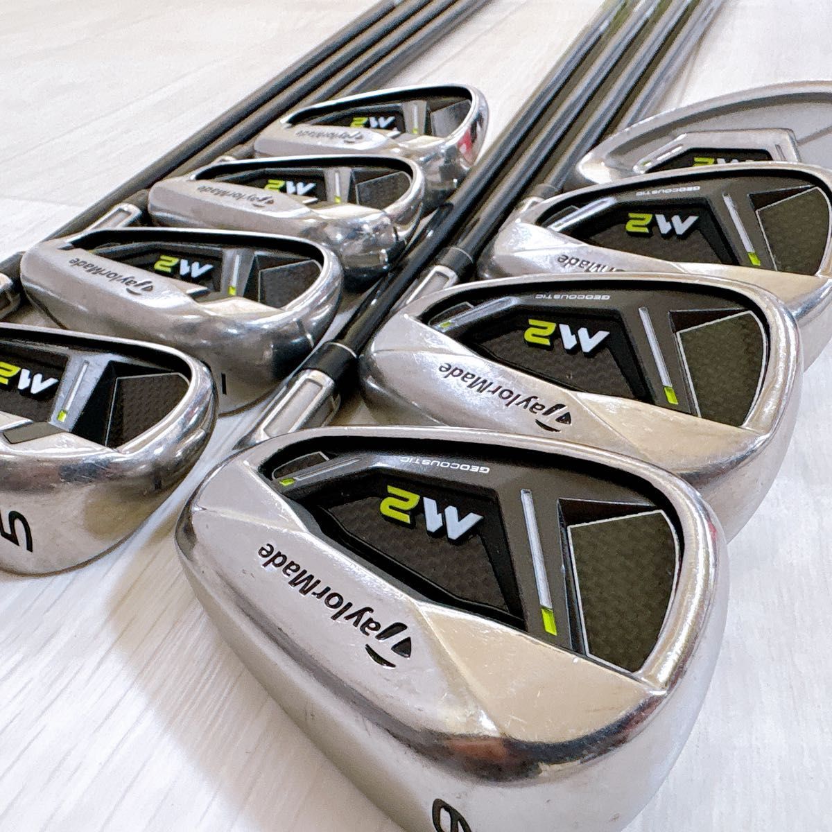 TaylorMade M2 テーラーメイド メンズアイアンセット 8本 初心者 右