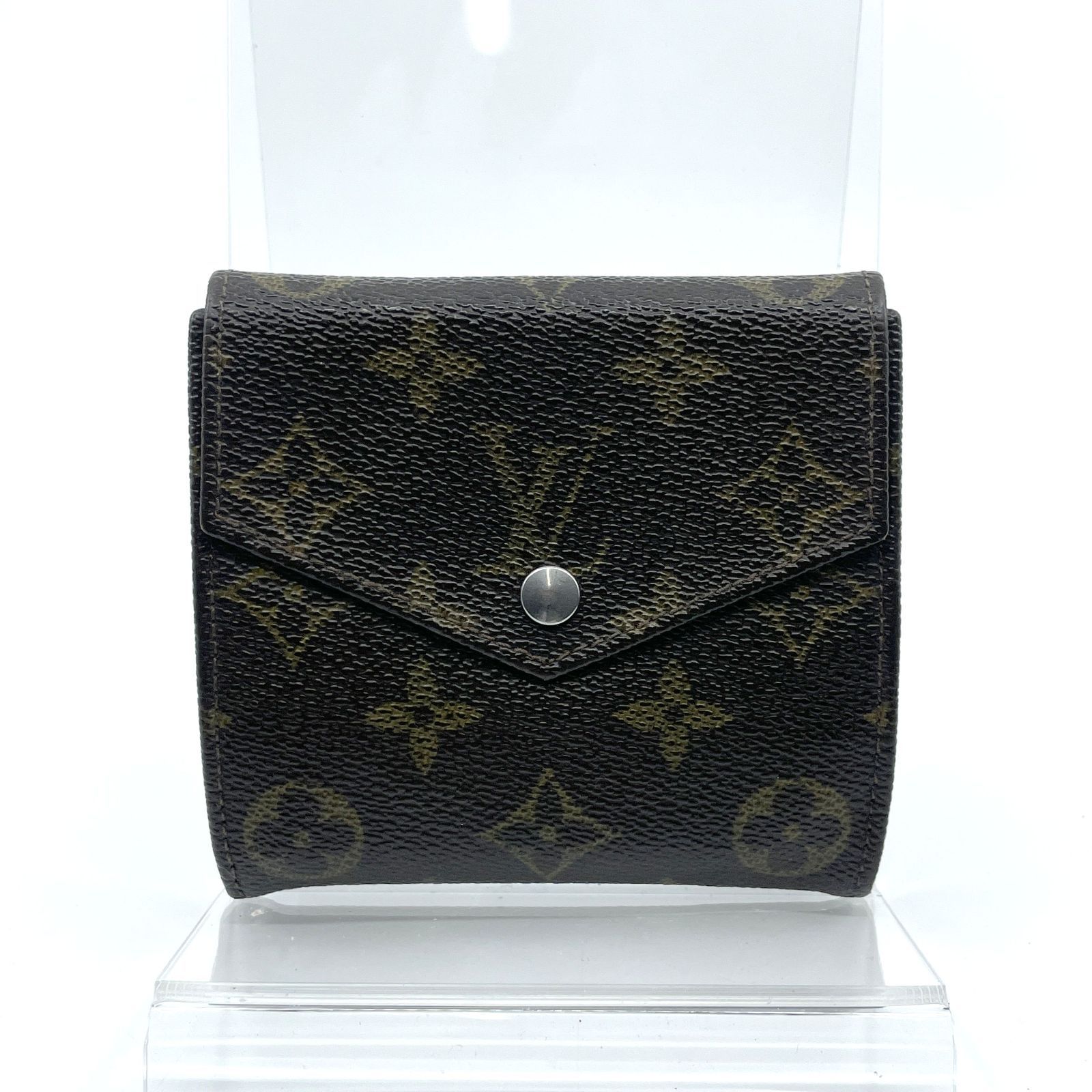 LOUIS VUITTON ルイ ヴィトン モノグラム ポルトモネビエ Wホック 三 
