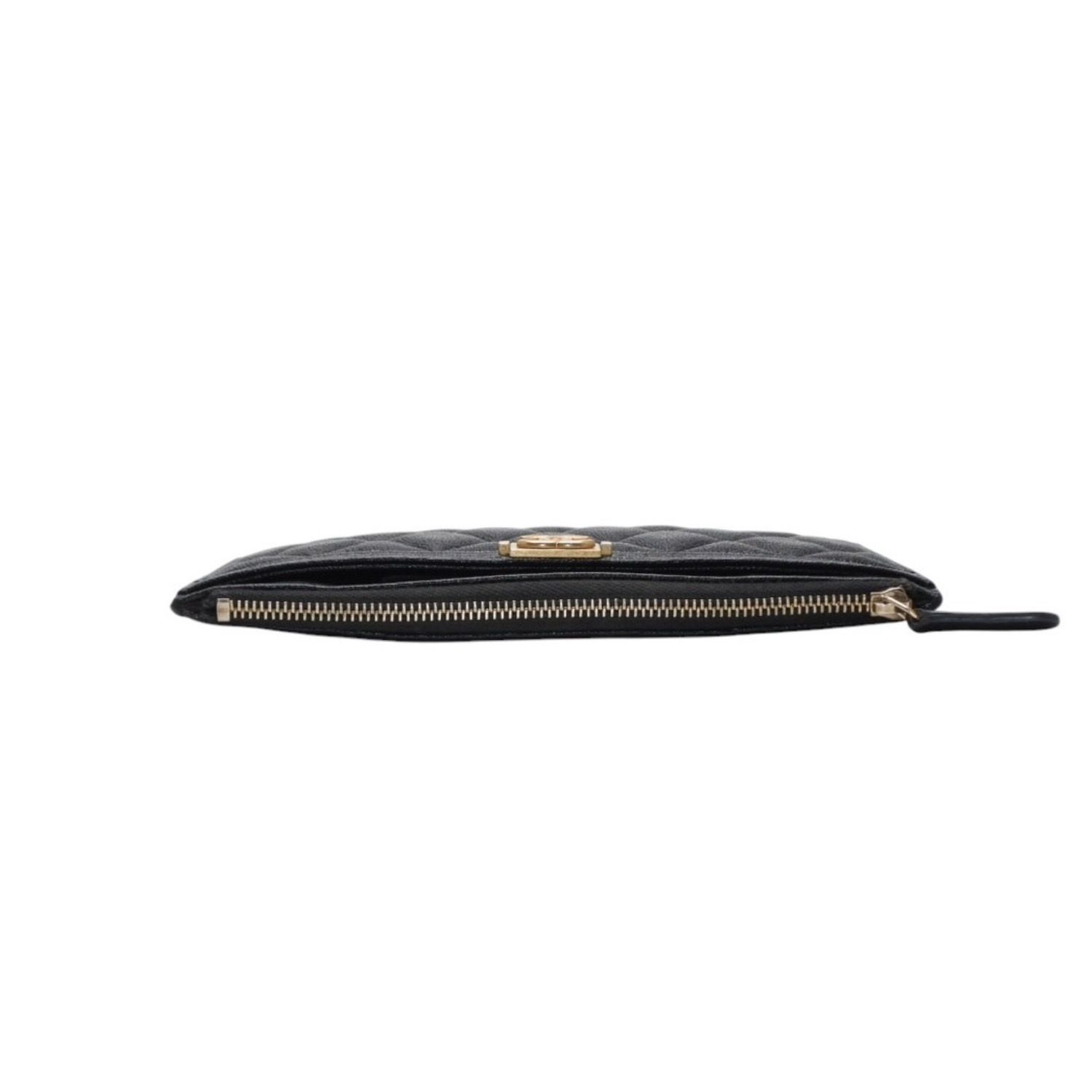 CHANEL シャネル BOY CHANEL ボーイシャネル 長財布 A81254 26番台 ココマーク キャビアスキン ブラック 美品 中古 4a000832 CHANEL シャネル BOY CHANEL ボーイシャネル 長財布 A81254 26番台