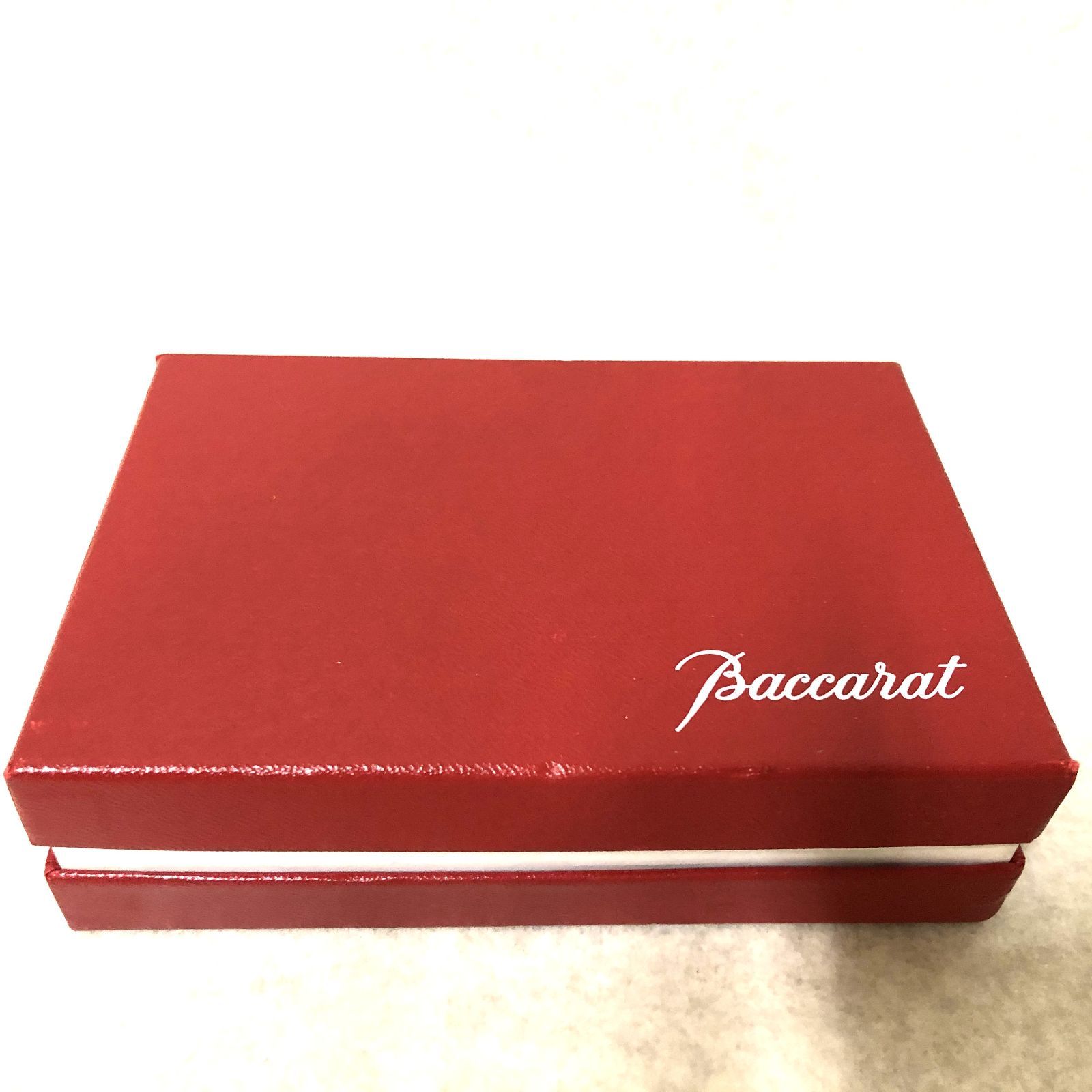 D89 Baccarat バカラ レッドクリスタル クロスネックレス 赤 263090541 