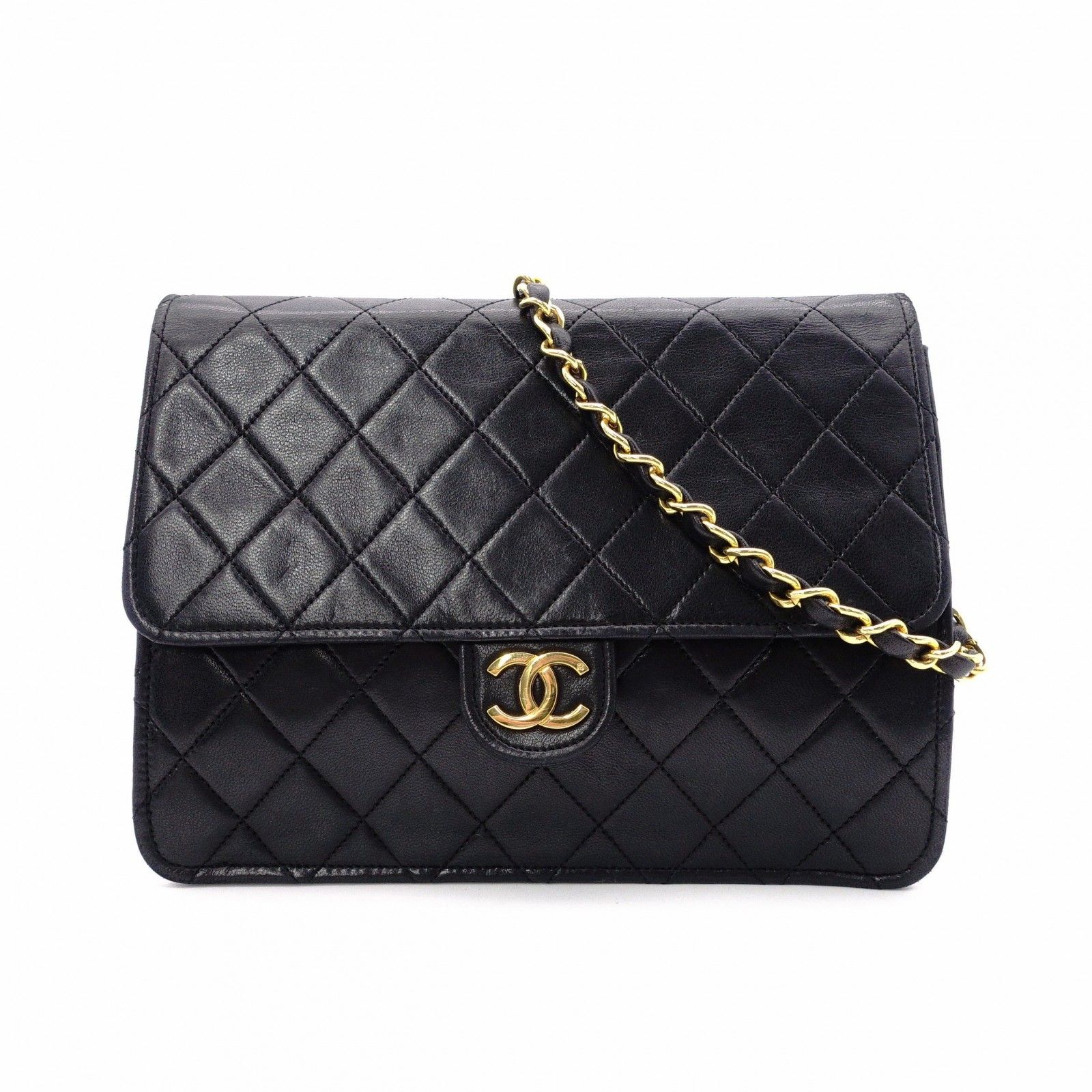 CHANEL シャネル シングルフラップ マトラッセ クラシック ショルダー 
