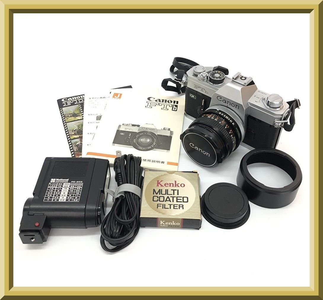 Canon キャノン FTb QL 一眼レフ フィルムカメラ 巻き上げスムーズ